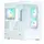 კომპიუტერის ქეისი Zalman Computer case P30 White V2, without PSU, 1xUSB3.0, 1хUSB Type-C, 3x120mm ARGB, TG Front/Side Panel, mATX, White, 3 image