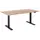 კომპიუტერის მაგიდა 2E Computer Desk CE150WOLD, height 62-128cm, electric motor, tabletop 150 75cm (aged wood), metal base (black)