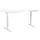 კომპიუტერის მაგიდა 2E Computer Desk CE150W, height 62-128cm, electric motor, tabletop 150 75cm (white), metal base (white), 2 image