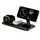 პორტატული დამტენი SATECHI Qi2 Trio Wireless Charging Pad - with Type A,C,G plugs