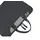 ნოუთბუქის ჩანთა TUCANO LAMINI 15.6/16" LAPTOP BAG BLACK, 3 image