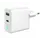 დამტენი Gembird TA-UC-PDQC20L-W-01 2-port 20W USB Fast Charger LED White