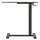 სათამაშო მაგიდა 2E Compact Desk CE710BD, height 71-106cm, gas lift, tabletop 71x40cm (dark wood), metal base (black), 3 image