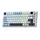 კლავიატურა AULA F75MAX Gasket Wireless Mechanical Keyboard Glacier Blue/White/Purple (Reaper Switch), 2 image