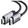 ვიდეო კაბელი UGREEN DP119 (15773), 4K, DisplayPort to HDMI, 1m, Grey/Black