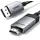 ვიდეო კაბელი UGREEN DP119 (15773), 4K, DisplayPort to HDMI, 1m, Grey/Black, 2 image