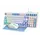 კლავიატურა და მაუსი Havit KB897CM Gaming Keyboard White/Blue