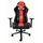 სათამაშო სავარძელი Vertex HellRunner Gaming Chair Black/Red PU, 2 image