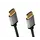 კაბელი Logilink CHA0101 4K/60Hz HDMI Cable Aluminum Black/Grey 2m, 2 image
