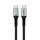 კაბელი Logilink CU0434 4K/60Hz USB Type-C Gen2x2 100W 20Gbps LED Metal Black 2m