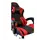 სათამაშო სავარძელი Vertex Noho Gaming Chair Black/Red PVC, 4 image