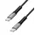 კაბელი Logilink CU0434 4K/60Hz USB Type-C Gen2x2 100W 20Gbps LED Metal Black 2m, 2 image