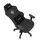 სათამაშო სავარძელი AndaSeat Chair Phantom 3, linen fabric, 1D-Armrests, black, 2 image
