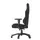 სათამაშო სავარძელი AndaSeat Chair Phantom 3, linen fabric, 1D-Armrests, black, 3 image