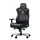 სათამაშო სავარძელი AndaSeat Chair Kaiser 3E, PVC leather, 4D-Armrests, black, 2 image