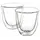 ჭიქა DeLonghi DLSC311 2 GLASSES-CAPPUCINO