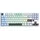კლავიატურა AULA F87 PRO V2 Tri-Mode RGB Mechanical Keyboard Whire Light Blue/White/Dark Purple (Star Vector Switch)