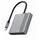 ადაპტერი Gembird  A-CM-COMBO3-05 USB Type-C 3-in-1 multi-port Adapter (USB port+HDMI+USB-C video) Space Grey, 3 image