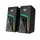 დინამიკი AULA N-521 2.0 Wired RGB Gaming Speakers 6W Black, 2 image
