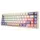 კლავიატურა AULA F65 Wireless Mechanical Keyboard Pink/White/Purple (Nimbus switch), 3 image