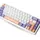 კლავიატურა AULA F65 Wireless Mechanical Keyboard Pink/White/Purple (Nimbus switch), 2 image