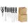 დანების ნაკრები Ardesto AR2114SW Knife set Gemini Gourmet, 4 image