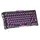 კლავიატურა GravaStar Mercury V75 Lite 75keys, Blackcore, USB-A, Transparent Black