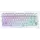 კლავიატურა GravaStar Mercury K1 Lite 80keys, GravaStar x BSUN Grey, BT/WL/USB, RGB, Crystal Aurora