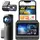 Car video recorder DDPAI Z60T, 140°, 4K UHD, WIFI, GPS, Bluetooth, Three-Channel Dashcam, Black