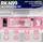 Royal Kludge RKN99-PM-XH RGB Mechanical Keyboard, Cream Switch, Hot Swappable, Wireless, Type-C, Bluetooth, 2.4GHz, Pink Melody, 6 image