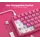 Royal Kludge RKR65-BR-XH RGB Mechanical Keyboard, Cream Switch, Hot Swappable, Wired, USB, Berry Red, 7 image