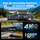 Car video recorder DDPAI Z60T, 140°, 4K UHD, WIFI, GPS, Bluetooth, Three-Channel Dashcam, Black, 5 image