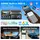 Car video recorder DDPAI Z60 2026 4K Dashcam 140°, WIFI GPS, Bluetooth Front and Rear Cam, Black, 8 image