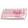 Royal Kludge RKR75-PM-XW RGB Mechanical Keyboard, Beige Switch, Hot Swappable, Wired, USB, Pink Melody, 2 image