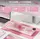 Royal Kludge RKN99-PM-XH RGB Mechanical Keyboard, Cream Switch, Hot Swappable, Wireless, Type-C, Bluetooth, 2.4GHz, Pink Melody, 5 image