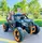 Children's electric car with iron shock absorbers 908-BLACK