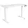 Gaming table 2E Computer Desk CE120W, height 72-120cm, manual mechanism, tabletop 120?60cm (white), metal base (white)