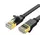 Cable Ugreen Cat 7 U/FTP Lan Cable Flat Design 1m Black/11260