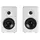 Edifier M90 Speakers, 100W, HDMI eARC, Optical, Type-C, AUX, Bluetooth, Compact Active Speaker, White