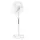 Ardesto FN-1608RW fan with mechanical control, round support, white, 3 image