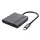 Gembird A-CM-HDMIFDPF-01 4K/60Hz USB-C to HDMI+DP Adapter