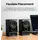 Edifier R20BT speaker, 5W, Type-C Audio, AUX, Bluetooth, Black., 8 image