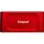 External hard drive Kingston SXS1000R/2000G, 2TB, External SSD, USB 3.2, Red