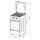 Cooker Oz OE 5040 BL / 4Gas / Electric Oven / 50x50x85cm / FFD / Matte Black, 2 image