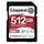 Kingston 512GB Canvas React Plus SD Card | Up to 280MB/s | High Performance Photography | Class 10 UHS-II