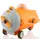 Water bottle Ardesto Bottle Plane 550ml, plastic, orange, 2 image