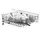 Built-in dishwasher ARDESTO, 12 place settings, A++, 60 cm, button control, LED display, 8 image