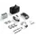 Drone Potensic Drone ATOM 3 Screen Remote (Fly More Combo) AI Tracking Grey PixSync 5.0, 3 Batteries, Grey, 2 image