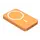 Portable charger Celly MAGSAFE PB MATCH 5000MAH ORANGE