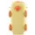 Water bottle Ardesto Bottle Bear Bus 500ml, plastic, yellow, 5 image